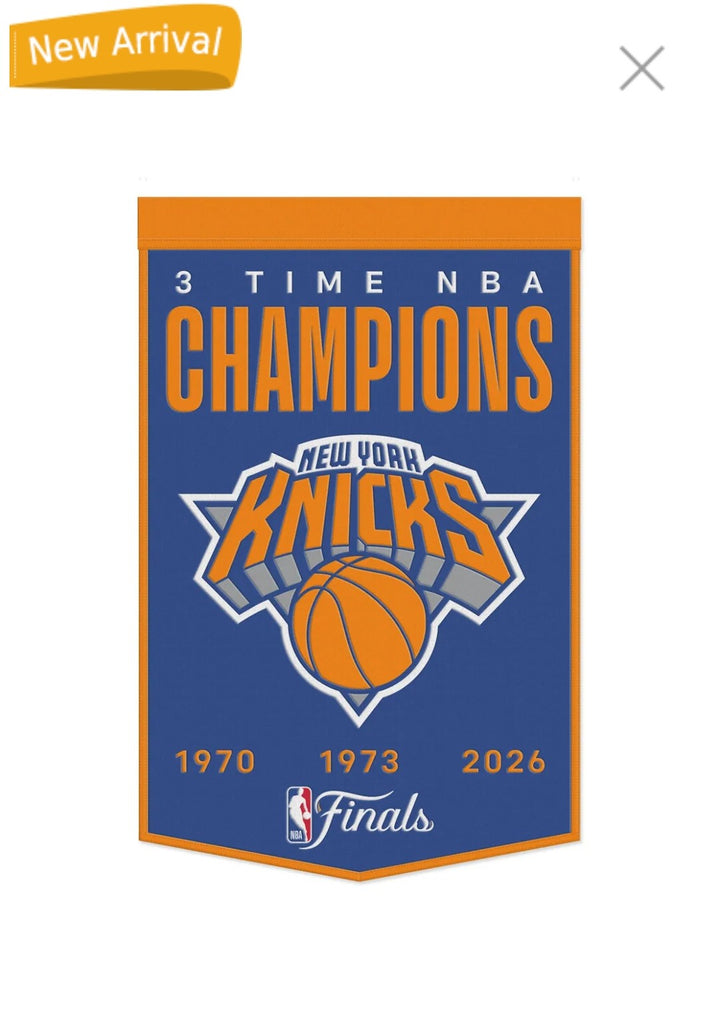 World Champions New York Knicks 2026 NBA Finals Champions Wool