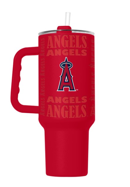 Anaheim Angels Tumbler 40oz Powder Coat Replay