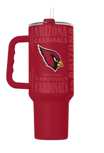 Arizona Cardinals Tumbler 40oz Powder Coat Replay