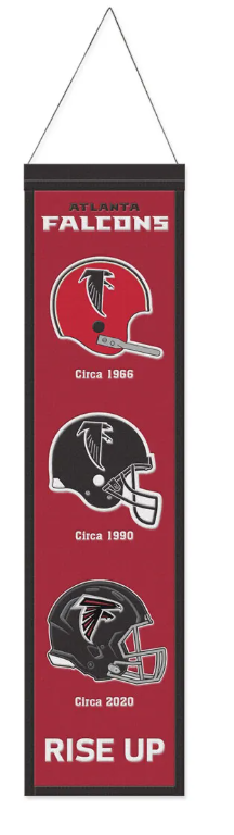 Atlanta Falcons Logo Heritage Banner