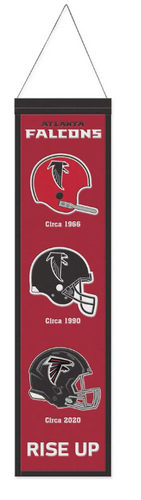 Atlanta Falcons Logo Heritage Banner