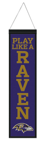 Baltimore Ravens Heritage Banner