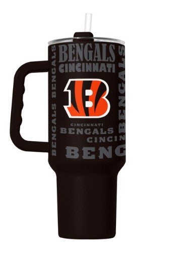 Cincinnati Bengals Tumbler 40oz Powder Coat Replay
