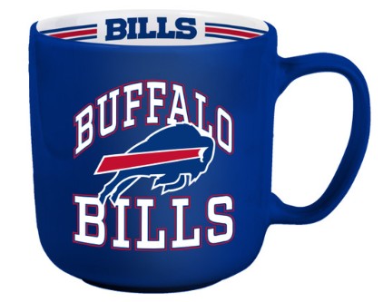 Buffalo Bills Coffee Mug 15oz Stripe Design