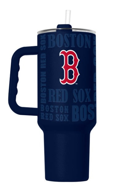 Boston Red Sox Tumbler 40oz Powder Coat Replay