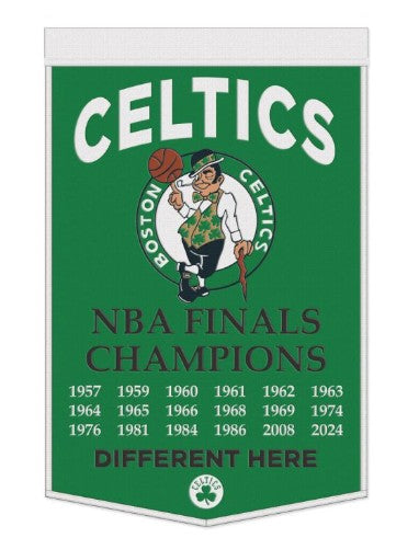 Boston Celtics Dynasty Banner