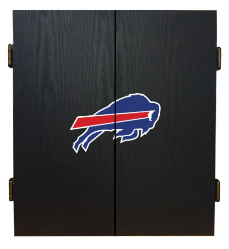 Buffalo Bills Fans Choice Dart Cabinet Set