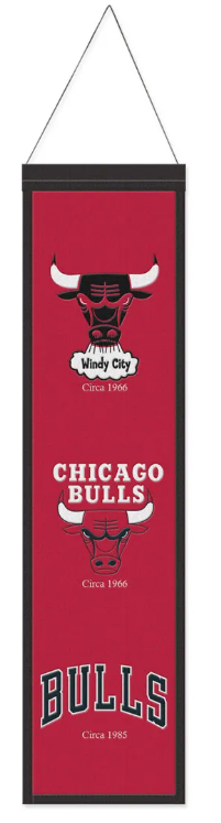 Chicago Bulls Heritage Banner