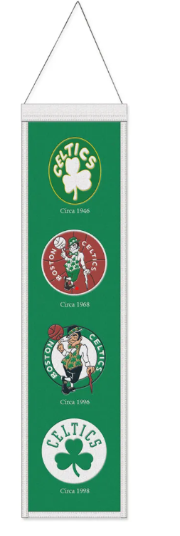 Boston Celtics Logo Heritage Banner