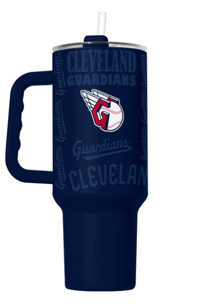 Cleveland Guardians Tumbler 40oz Powder Coat Replay