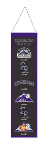Colorado Rockies Heritage Banner