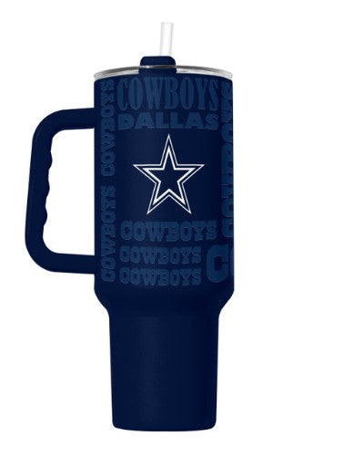Dallas Cowboys Tumbler 40oz Powder Coat Replay