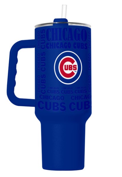 Chicago Cubs Tumbler 40oz Powder Coat Replay