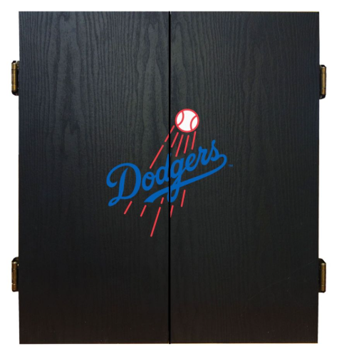 LA Dodgers Fans Choice Dart Cabinet Set