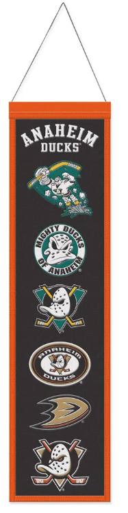 Anaheim Ducks Heritage Banner