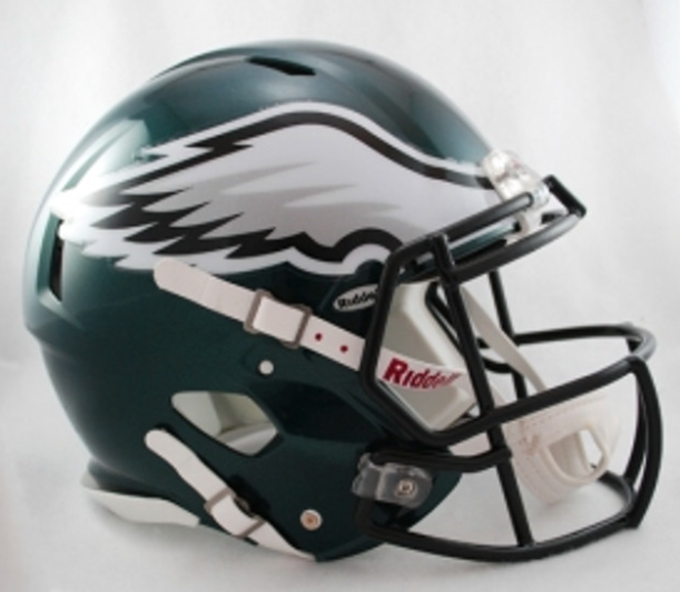 Philadelphia Eagles Helmet Riddell Authentic Full Size Speed Style