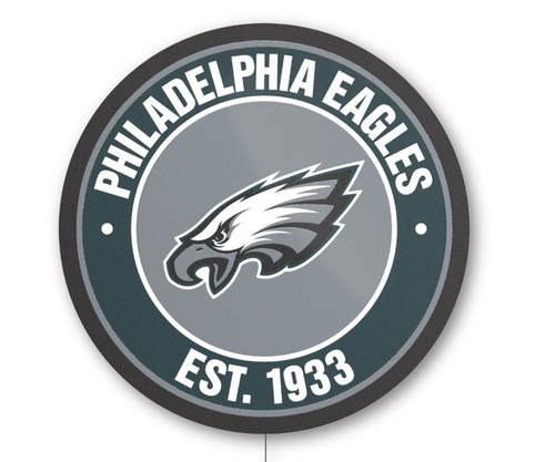 Philadelphia Eagles Establish Date LED Lighted Sign