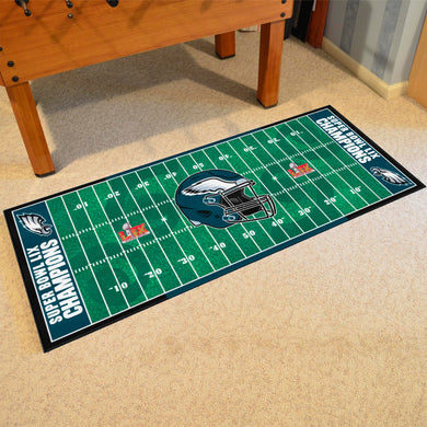 Eagles Superbowl LIX Football Field Runner