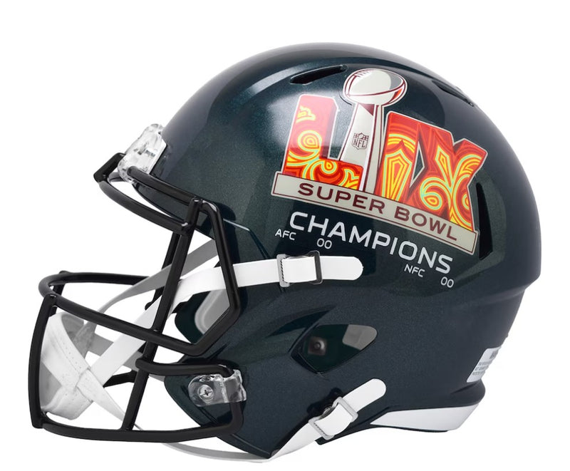 Eagles Super Bowl 59 Champions Helmet - Replica Speed