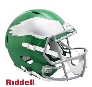 Philadelphia Eagles Helmet Riddell Replica Full Size Speed Style On-Field Alternate 2023