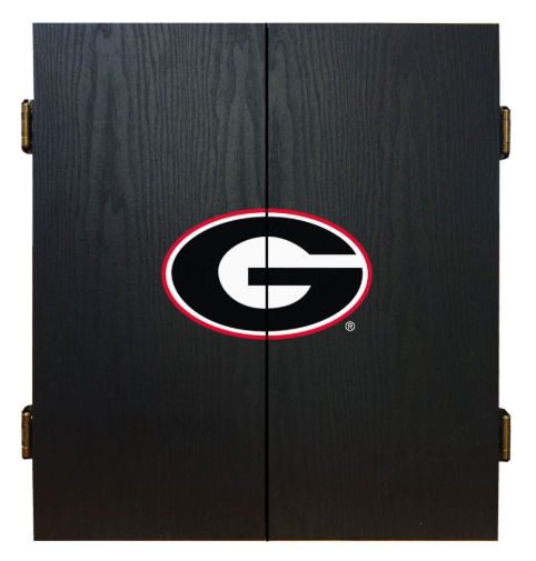 Georgia Bulldogs Fans Choice Dart Cabinet Set