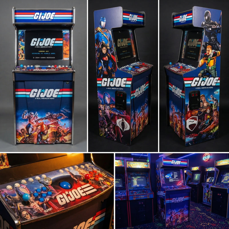 GI Joe themed arcade cabinet