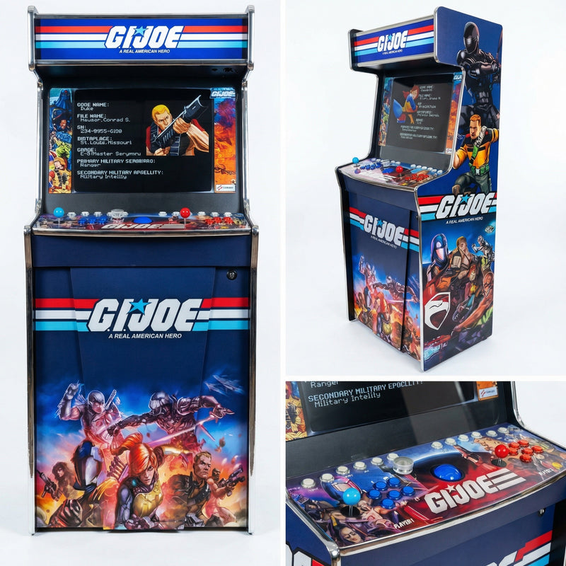 GI Joe themed arcade cabinet