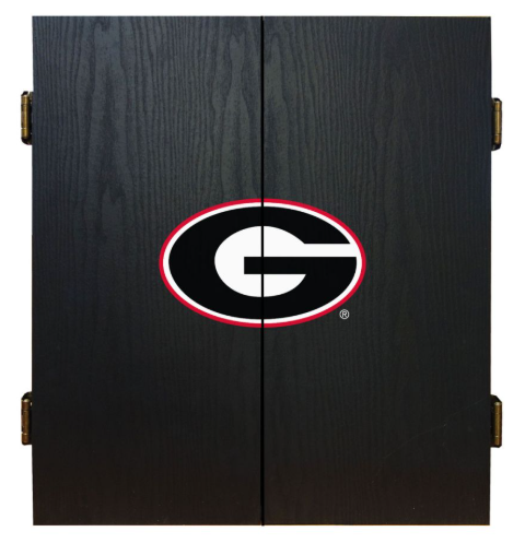 Georgia Bulldogs Fans Choice Dart Cabinet Set