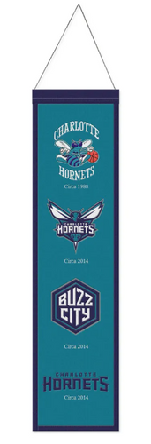 Charlotte Hornets Heritage Banner