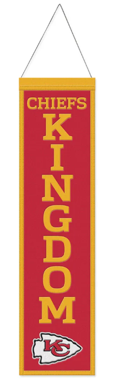 Kansas City Chiefs Heritage Banner