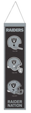 Oakland Raiders Logo Heritage Banner