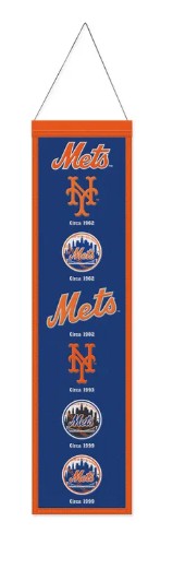 New York Mets Logo Heritage Banner