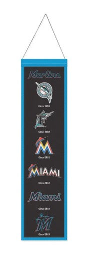 Miami Marlins Heritage Banner