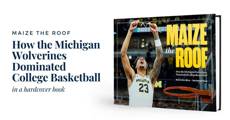 MAIZE THE ROOF: How the Michigan Wolverines Dominated College Basketball (Pediment)  - PREORDER ships 06/05/2026