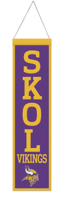 Minnesota Vikings Heritage Banner