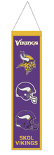 Minnesota Vikings Logo Heritage Banner