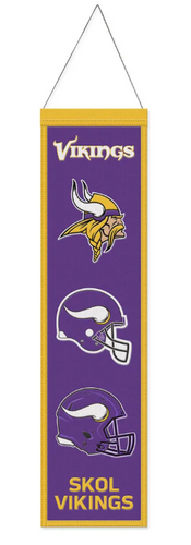 Minnesota Vikings Logo Heritage Banner