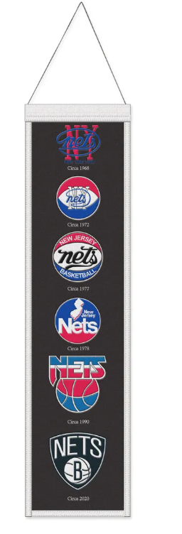 Brooklyn Nets Heritage Banner