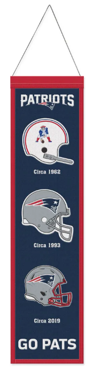 New England Patriots Logo Heritage Banner