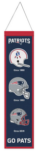 New England Patriots Logo Heritage Banner