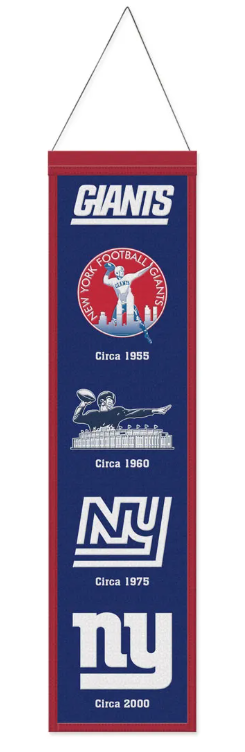 New York Giants Heritage Banner