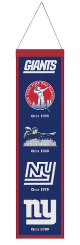 New York Giants Heritage Banner