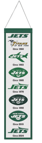 New York Jets Logo Heritage Banner