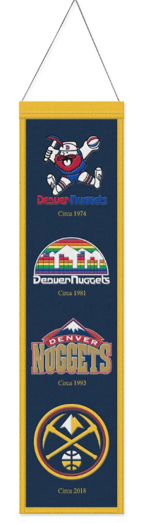 Denver Nuggets Heritage Banner