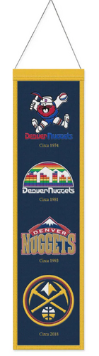 Denver Nuggets Heritage Banner