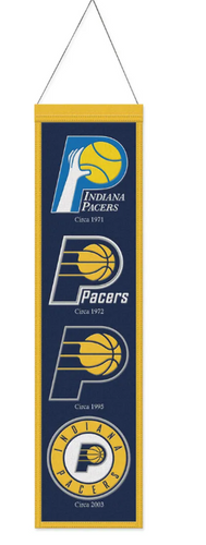 Indiana Pacers Heritage Banner