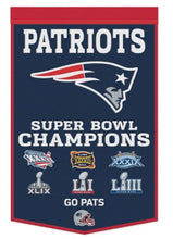 New England Patriots SB Banner