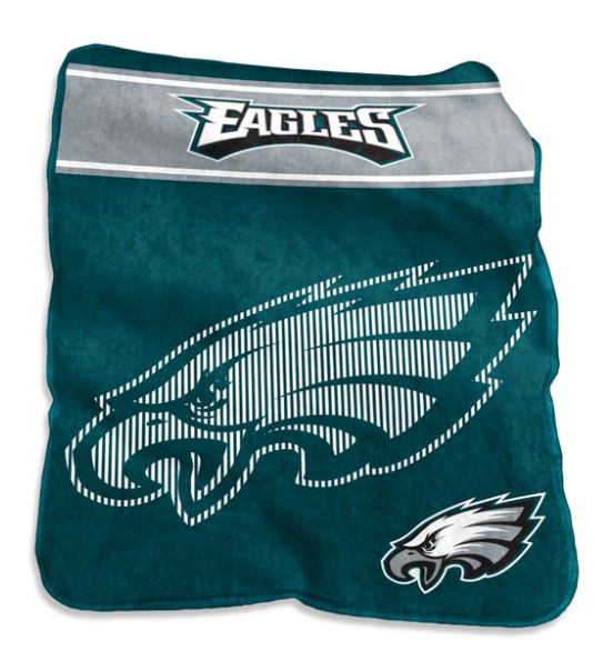 Philadelphia Eagles Blanket 60x80 Raschel Throw