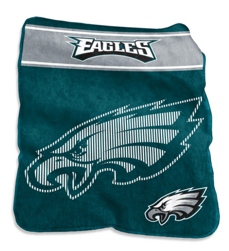 Philadelphia Eagles Blanket 60x80 Raschel Throw