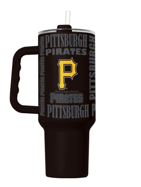 Pittsburgh Pirates Tumbler 40oz Powder Coat Replay